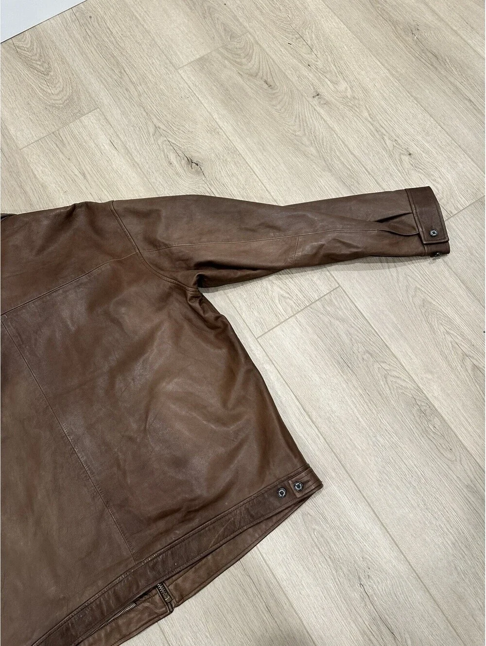 Polo Ralph Lauren 2XL Brown Glove Soft Leather Jacket